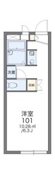 レオパレスクレール小山　13042の物件間取画像